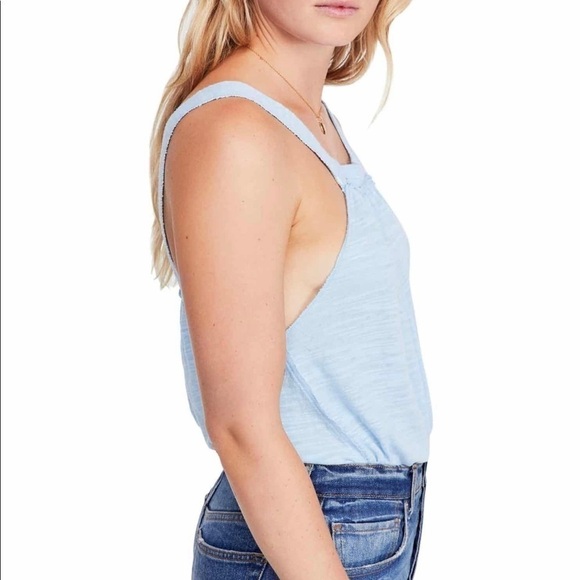 Free People Good for You Slub Knit Lightweight Tank Size Medium - Picture 3 of 11